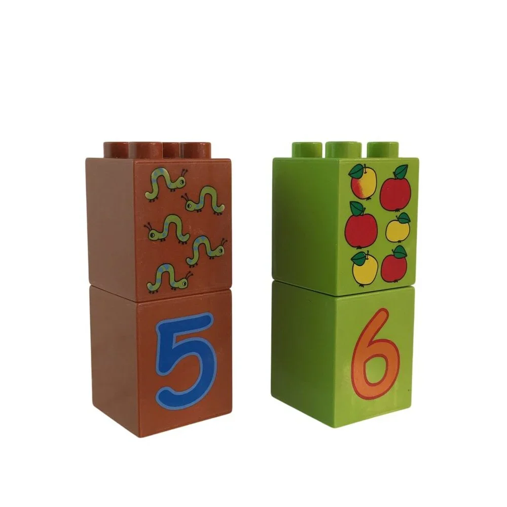 Lego Duplo Play With Number 5497‎ Counting Blocks Replacement Parts 1-10